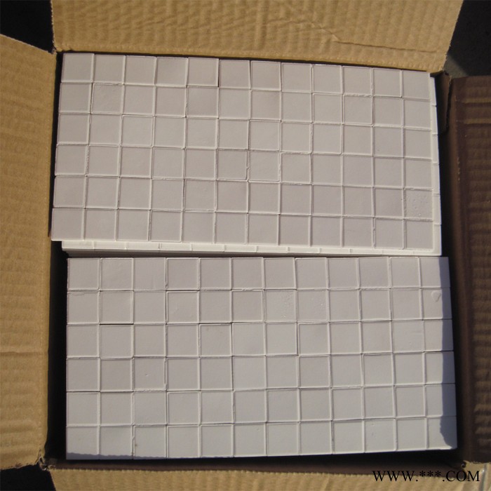 氧化铝衬板   六角片  耐磨陶瓷衬片可粘贴陶瓷马赛克 马赛克贴片  高铝陶瓷衬片图6