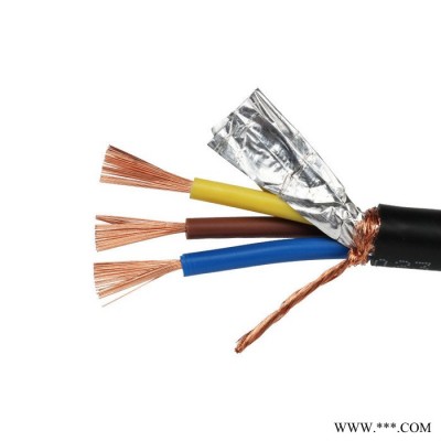 金环宇电缆 rvvp屏蔽阻燃电缆 深圳屏蔽信号电缆ZB-RVVP3X1.5