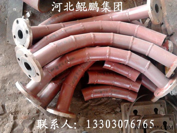 耐磨管道  内衬氧化铝陶瓷耐磨弯头图3