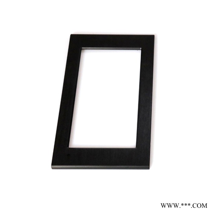 川联大铝合金面板功放面板定制铝面板功放拉丝氧化铝面板 铝合金显示框铝定制边框图3