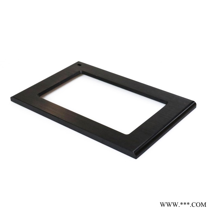 川联大铝合金面板功放面板定制铝面板功放拉丝氧化铝面板 铝合金显示框铝定制边框图2