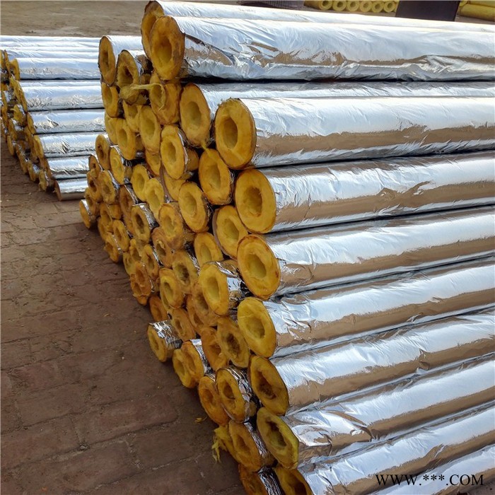 贴面铝箔玻璃棉保温管有哪些优势 玻璃管加工厂家图2