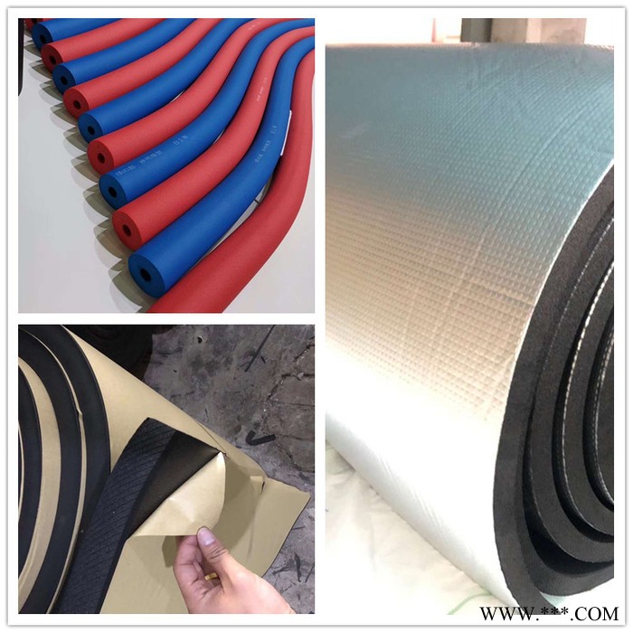 铝箔隔热自粘橡塑保温板 楼顶耐高温防火防晒橡塑海绵板图7