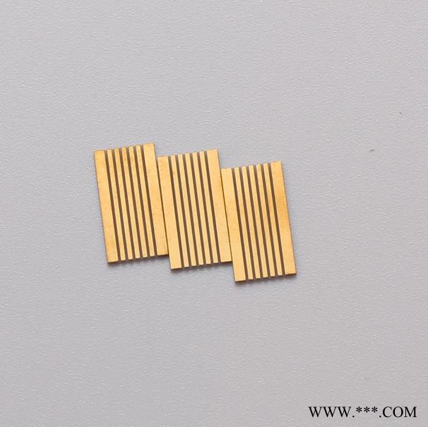 氧化铝陶瓷电路板 线路板 陶瓷pcb板 陶瓷镀金镀铜电路图形图6