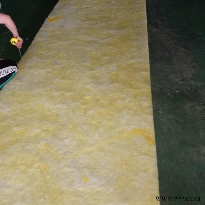 供应 贴面铝箔玻璃棉卷毡 离心玻璃棉卷毡 玻璃棉厂家图3