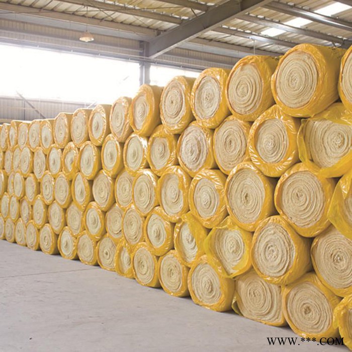 生产 离心玻璃棉卷毡 单面铝箔玻璃棉卷毡 玻璃棉厂家图6