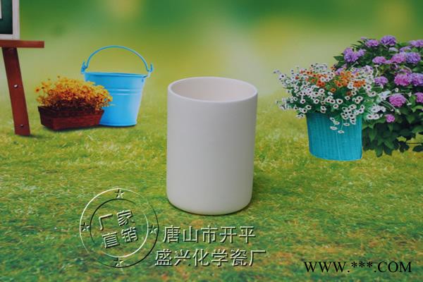 批发大刚玉坩埚145*155mm 2000ml氧化铝坩埚 刚玉坩埚图5