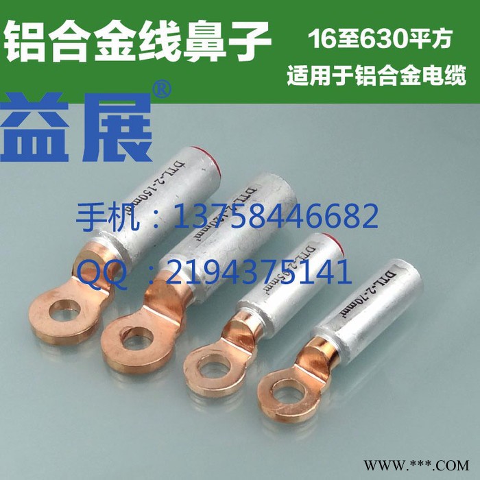 DTL-35平方 铜铝鼻子 铜铝过渡接线端子 铝线电缆接头 接线鼻图6