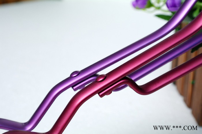 成人铝合金衣挂 潮铝线衣架服装店 扁铝女式展示衣服挂图2