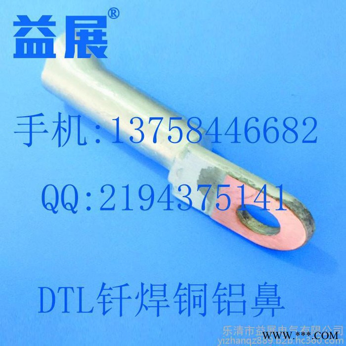 益展**钎焊铜铝接线端子,铜铝线耳,接线端子,钎焊铜铝鼻子 DTL-16Q图2