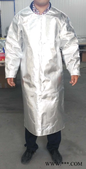诺安科技铝箔隔热反穿衣 隔热防护服 抗隔热辐射800-1000度耐高温服图3
