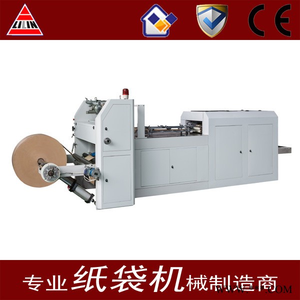 供应全自动高速尖底铝箔烧烤纸袋机械图4