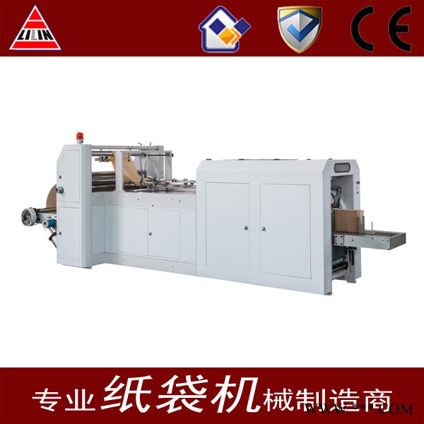 供应全自动高速尖底铝箔烧烤纸袋机械图3