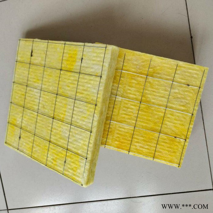 玻璃棉插丝板 8公分玻璃棉隔音板 铝箔玻璃棉毡图3
