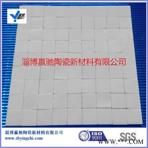 淄博赢驰供应滚筒外壁氧化铝耐磨陶瓷片/氧化铝瓷片图3