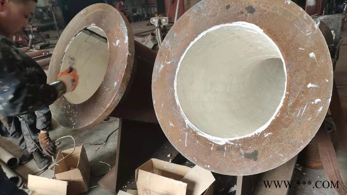 耐磨管 耐磨弯头 高硬度氧化铝参数 陶瓷贴片耐磨管 煤粉送粉管 洗煤、矸石管道厂家直发图4