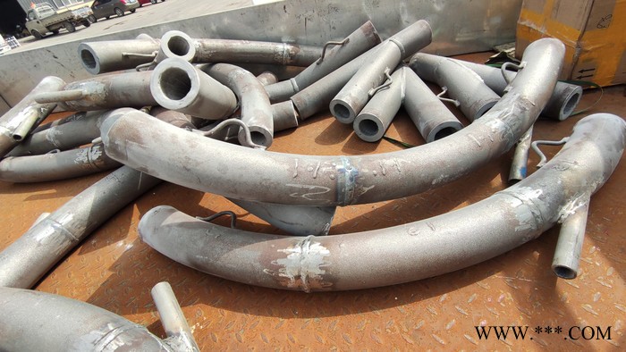 耐磨管 高铬双金属耐磨 耐磨弯头 高硬度氧化铝 耐磨管道 电厂气力除灰 双金属复合耐磨管 陶瓷复合耐磨管图2