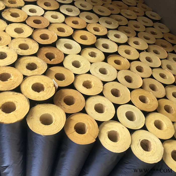 欧文斯科宁玻璃棉管 铝箔贴面玻璃棉管 管道保温隔热玻璃棉管图3