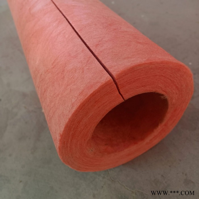 欧文斯科宁玻璃棉管 铝箔贴面玻璃棉管 管道保温隔热玻璃棉管图6