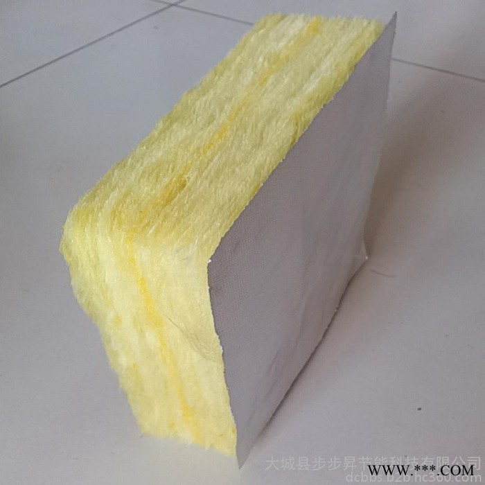 钢结构保温玻璃棉 步步昇批发吸音玻璃棉板 铝箔玻璃棉卷毡图2