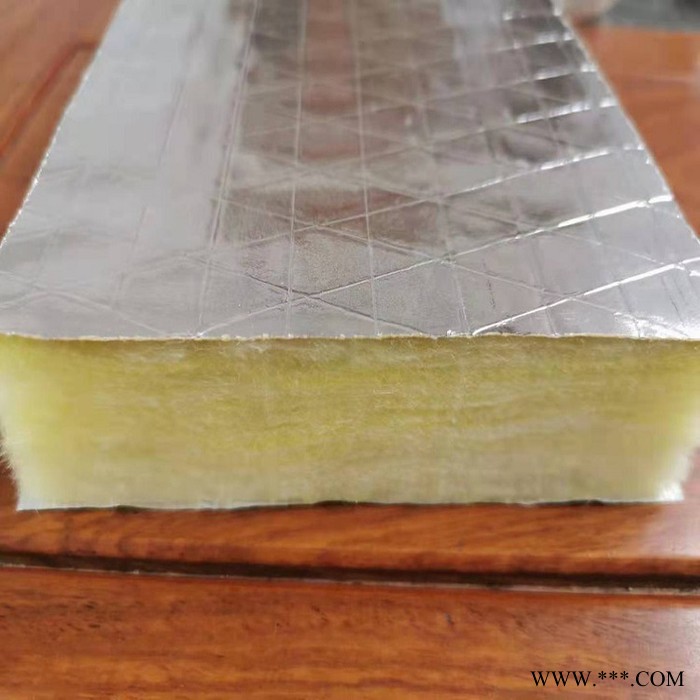 出口玻璃棉板 7公分离心玻璃棉真空毡 铝箔玻璃棉卷毡图2