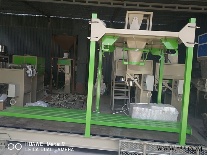 惠文颗粒大袋自动包装秤 木粉自动定量吨包秤 氧化铝粉定量吨包秤图8