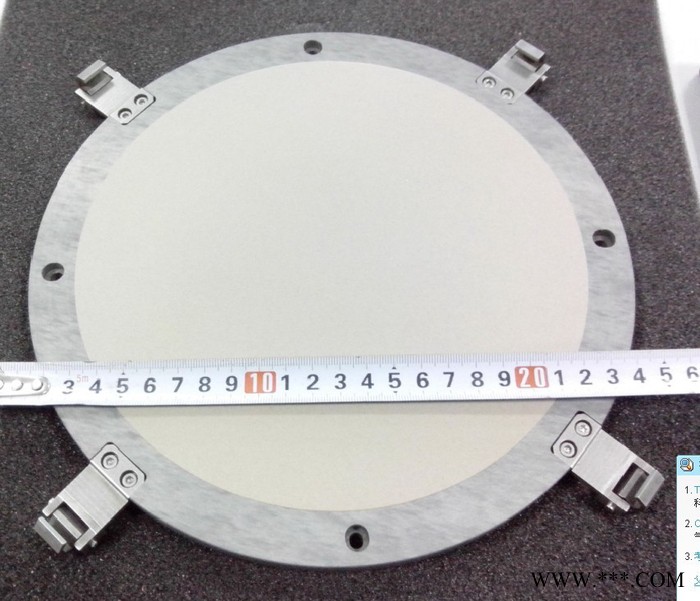 微孔陶瓷 微孔陶瓷真空吸盘 氧化铝陶瓷 半导体划片机用工作盘图3