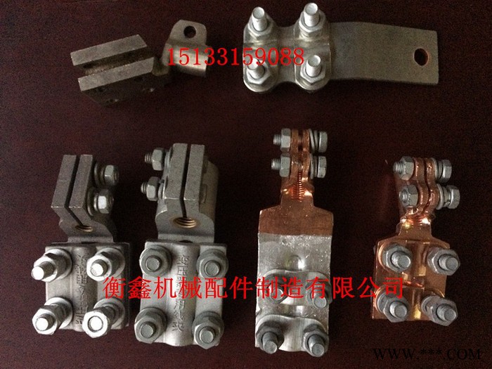 变压器全铜线夹，铜铝线夹，紫铜线夹型号齐全图4