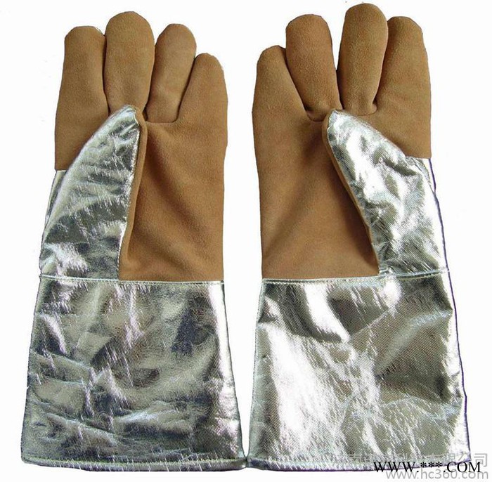 供应防高温手套 耐高温手套 隔热手套 铝箔隔热手套 铝箔手套图2