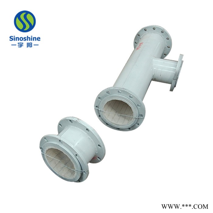 陶瓷弯头 内衬耐磨贴片弯头  氧化铝耐磨陶瓷复合管件  陶瓷弯头90度 45度   耐磨陶瓷贴片 耐磨弯头图4