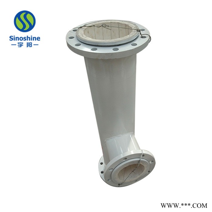 陶瓷弯头 内衬耐磨贴片弯头  氧化铝耐磨陶瓷复合管件  陶瓷弯头90度 45度   耐磨陶瓷贴片 耐磨弯头图3