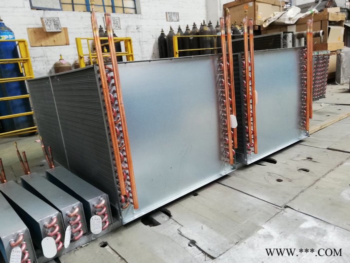 换热器厂家供应 琴江QJ-10HP翅片式换热器 风冷式冷凝器 亲水铝箔冷凝器图3