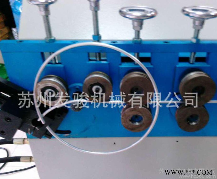 发骏新款铝线专用打圈机 铝杆打圈机 钢筋打圈机 自动打圈机图2