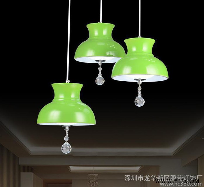 新品创意个性铝线led餐厅高脚碗吊灯吊灯灯客厅灯卧室吊灯图3