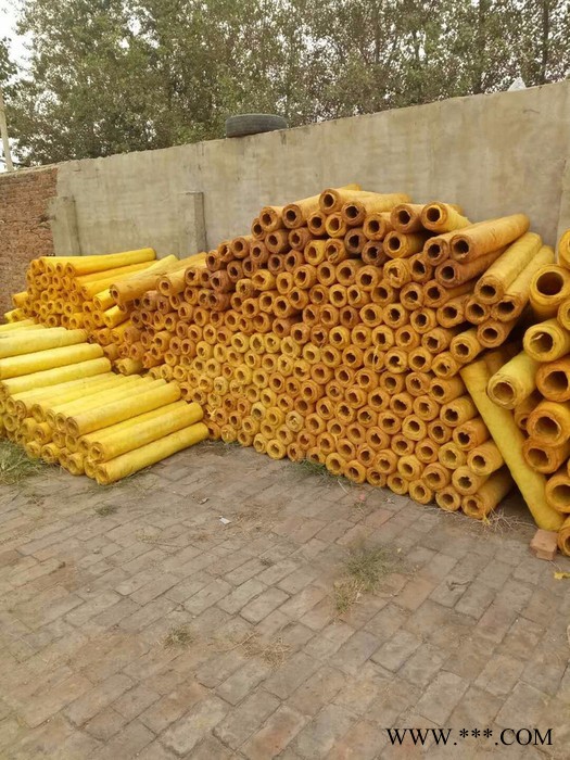 河北世达生产铝箔岩棉保温 岩棉管大量供应图4