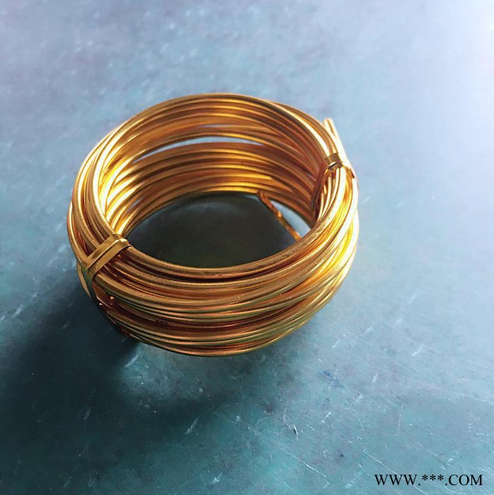 手工编织 彩色氧化铝线铝丝图3