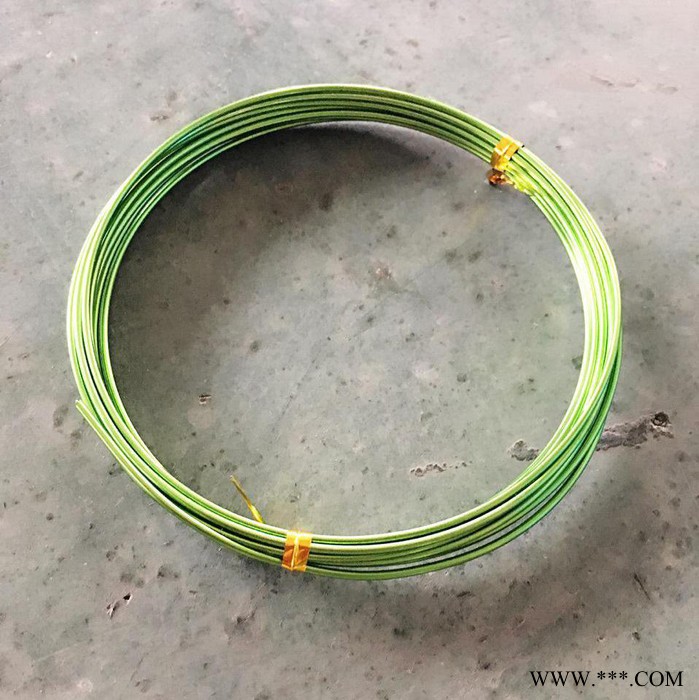 手工编织 彩色氧化铝线铝丝图2