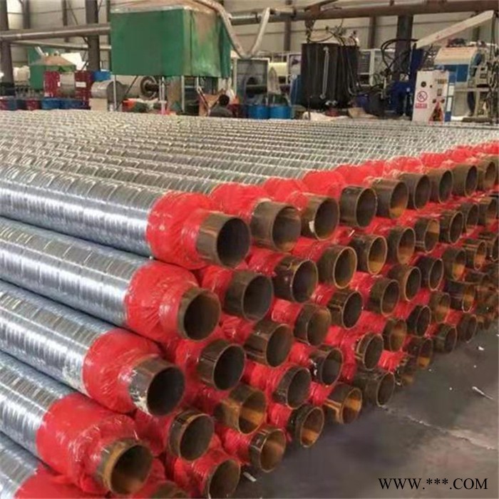 亿舟 耐高温聚氨酯保温管 直埋冷热水保温管 铝箔保温管厂家销售 耐高温保温管图5