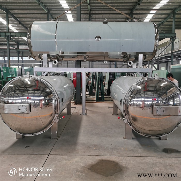 心义1500*4000 肉制品水浴杀菌锅 玉米高温杀菌锅 鸡腿鸭脖铝箔袋高温杀菌釜图3