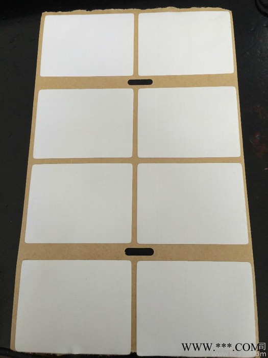 FASSON-72825亮白聚酯PET标签55*45双排直角3mm3mm2拼-铝锭标签图3