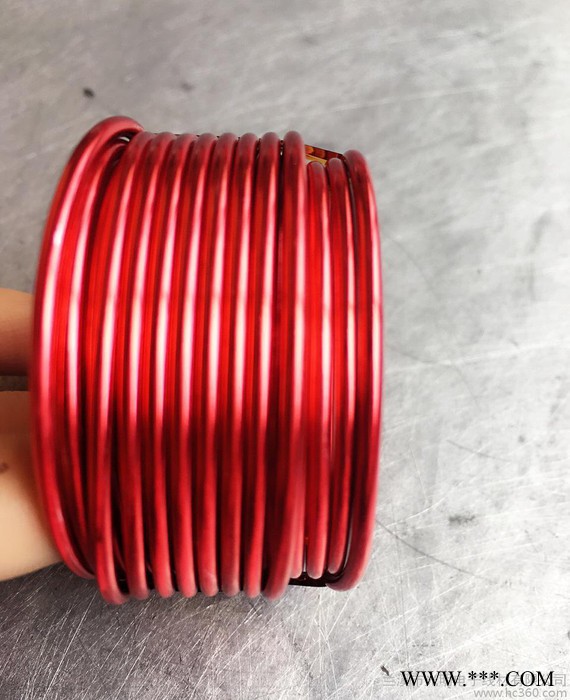 金属手工编织 彩色氧化铝线铝丝图2