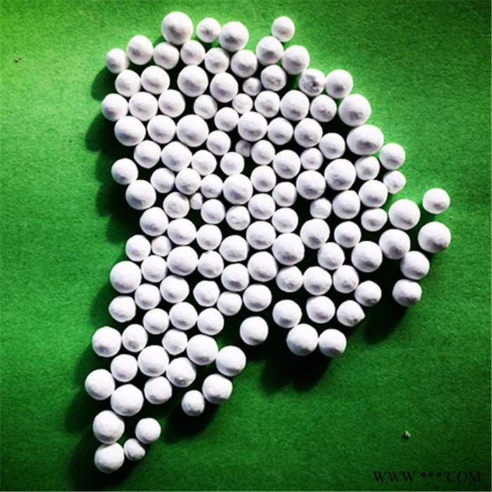 德科 活性氧化铝广西 3-5MM除氟除砷专用活性氧化铝球 地下水处理用氧化铝球图2