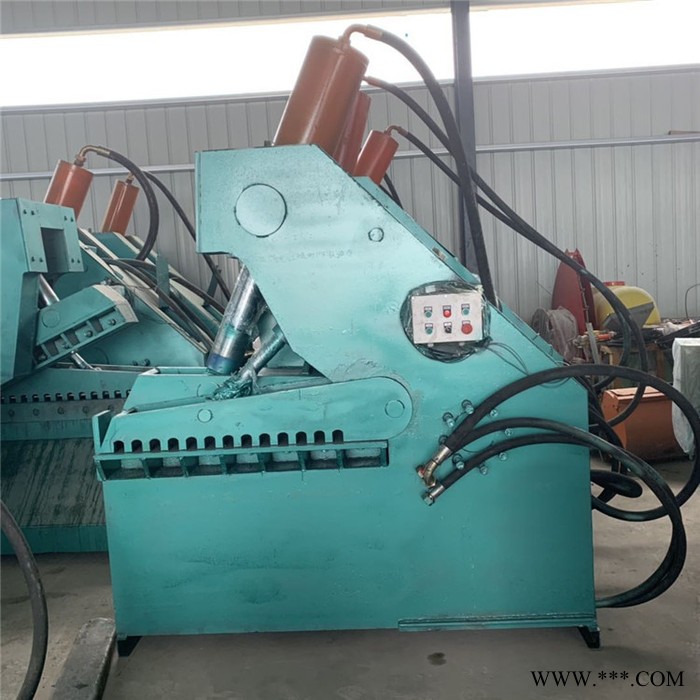 睿迪牌铝锭剪断机 小型钢铁剪断设备 鳄鱼式废金属剪切机图7