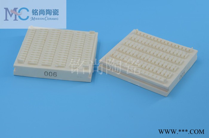 氧化铝托盘 95瓷99瓷陶瓷托盘 刚玉瓷舟 铭尚氧化铝制品图2