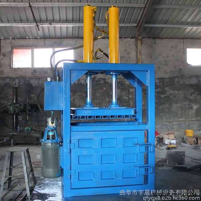 铝箔压块打包机 易拉罐铁桶压包机设备图5