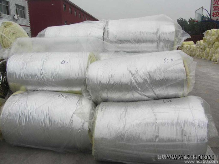 博鑫直销贴铝箔防水防火玻璃棉卷毡图2