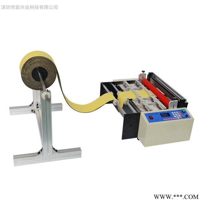 电脑全自动铜箔铝箔锡纸切断机 牛皮纸切片切纸机 服装拉链切断机 追色定位裁切机 导电布切断机图4