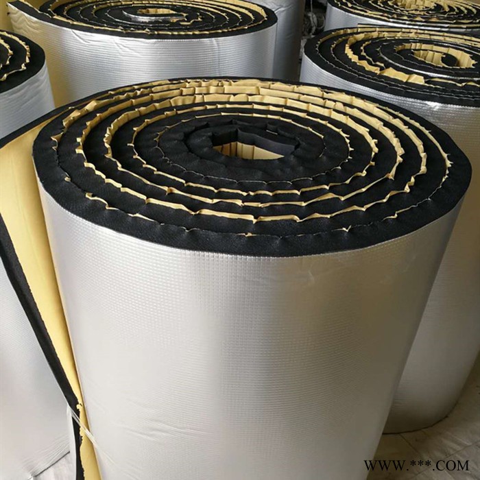 莱森保温 2公分抛板贴铝箔橡塑海绵板价格图3