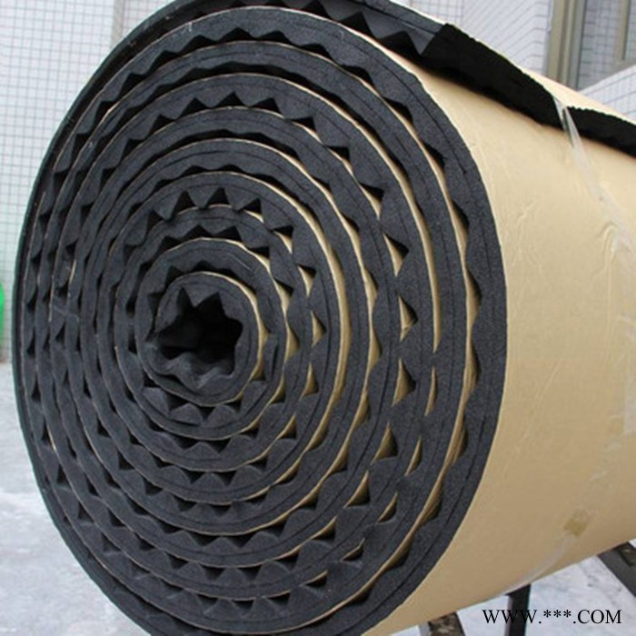 莱森保温 2公分抛板贴铝箔橡塑海绵板价格图2