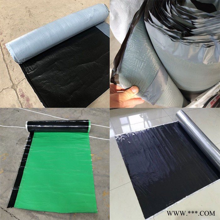 宏盛 强力交叉膜自粘防水卷材厂家 自粘防水卷材厂家 自粘沥青防水卷材 铝箔自粘防水卷材 自粘聚合物防水卷材图3